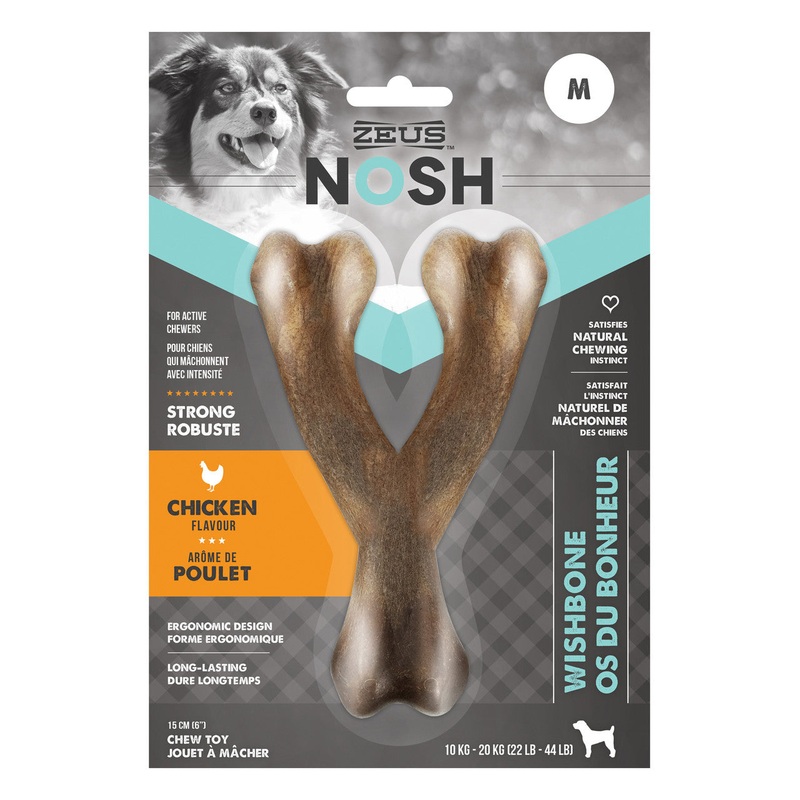 Zeus Nosh Strong Chew Bone, Chicken, Med