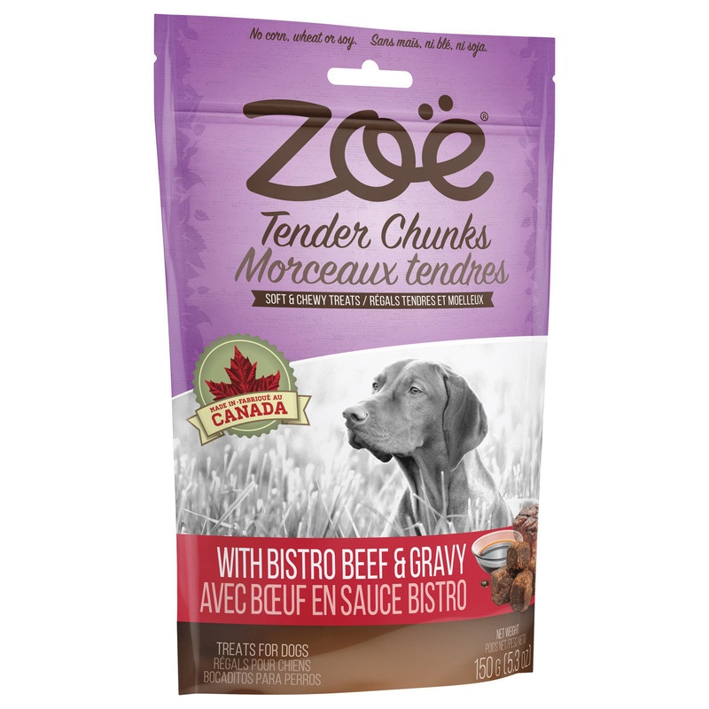 Zoe Tender Chunks, 5.3 oz, Beef/Gravy
