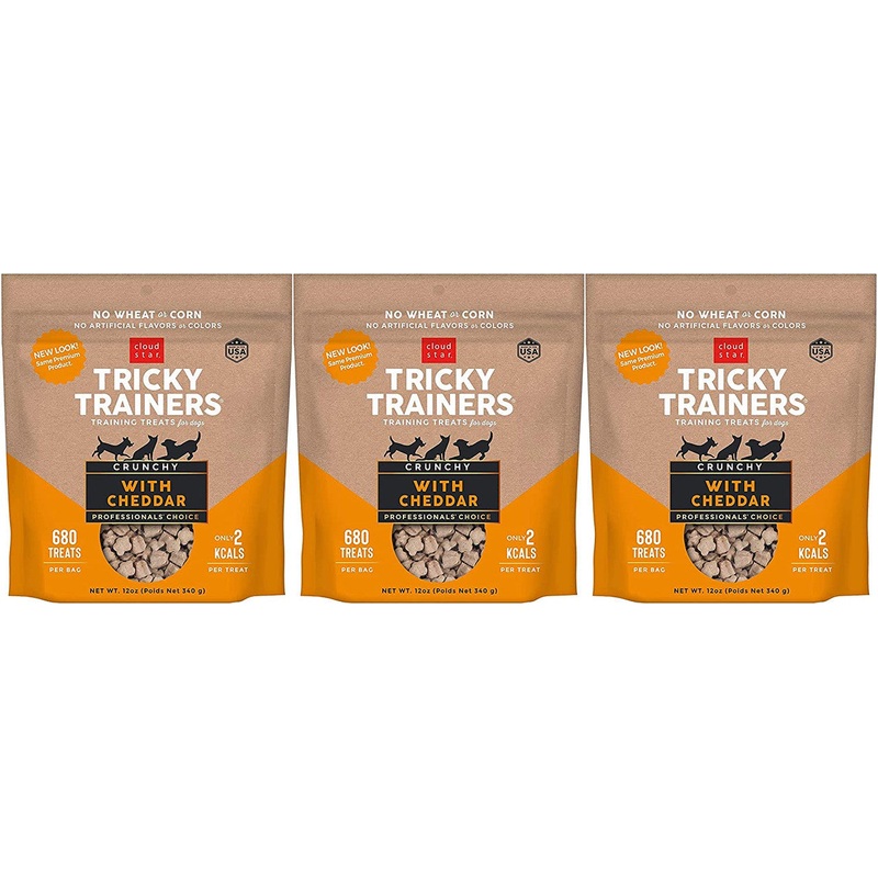Cloudstar Dog Tricky Crunchy Cheddar 12oz