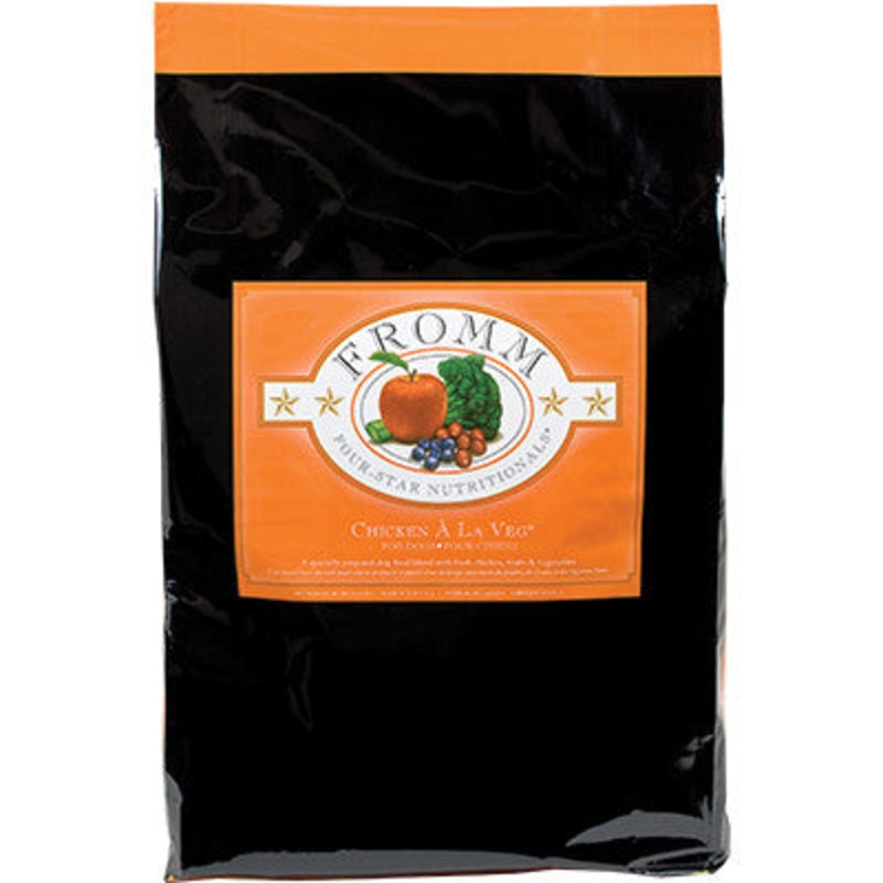 Fromm Four-Star Chicken A La Veg Recipe Dog Food 4 lb