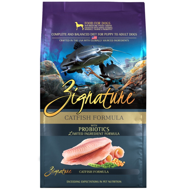 Zignature Catfish Formula Dog Food 4 lb
