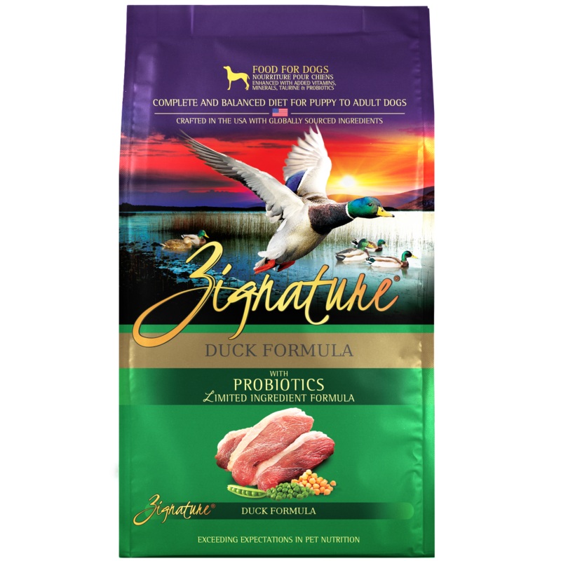 Zignature Duck Formula Dog Food 4 lb