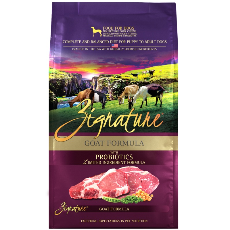 Zignature Goat Formula Dog Food 4 lb
