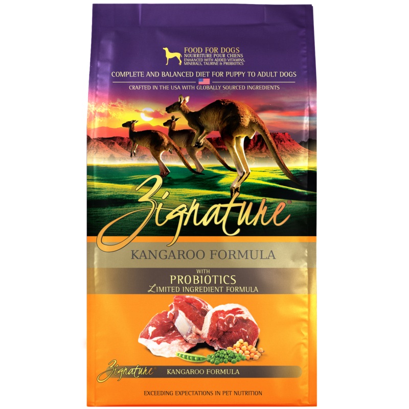 Zignature Kangaroo Formula Dog Food 4 lb