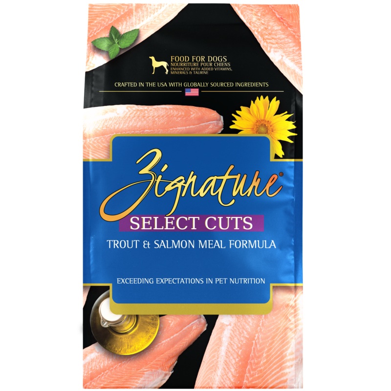 Zignature Select Cuts Trout & Salmon Formula 4 lb