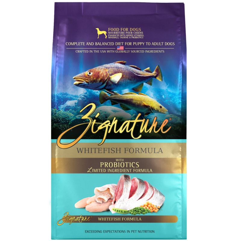 Zignature Whitefish Formula Dog Food 4 lb