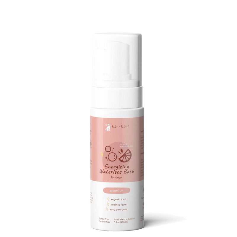 Energizing Grapefruit Natural Waterless Bath for Dogs 8 oz