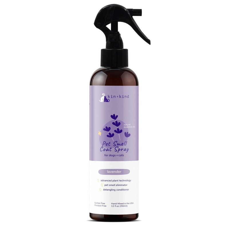 Skunk Odor Eliminator Natural Shampoo for Dogs & Cats Unscented 12 oz