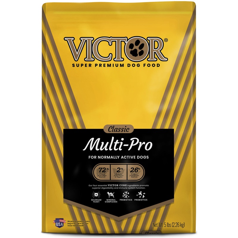 Victor Super Premium Dog Food Classic Multi Pro Dry Dog Food Beef 5lb