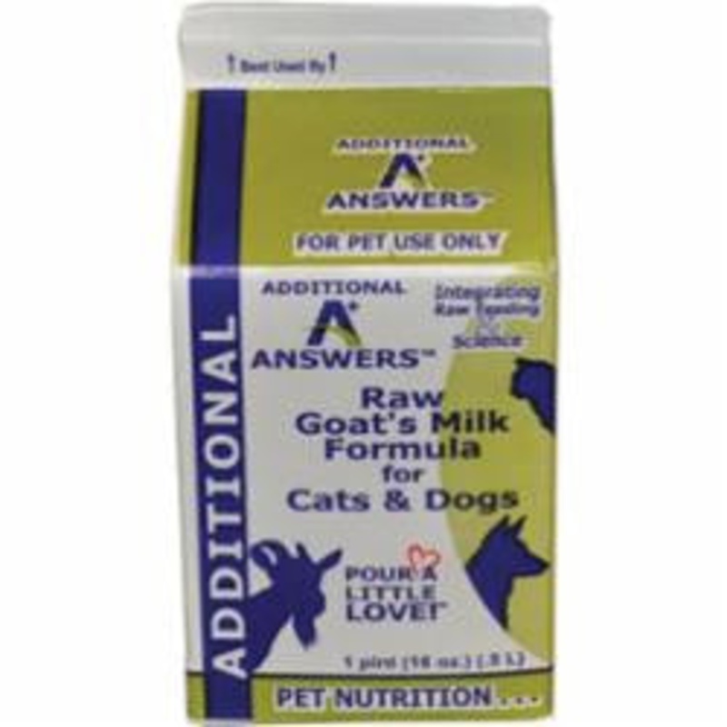 Answers Dog Frozen Additional Goat Milk 1 Pint {L-x} SD-5 (D)