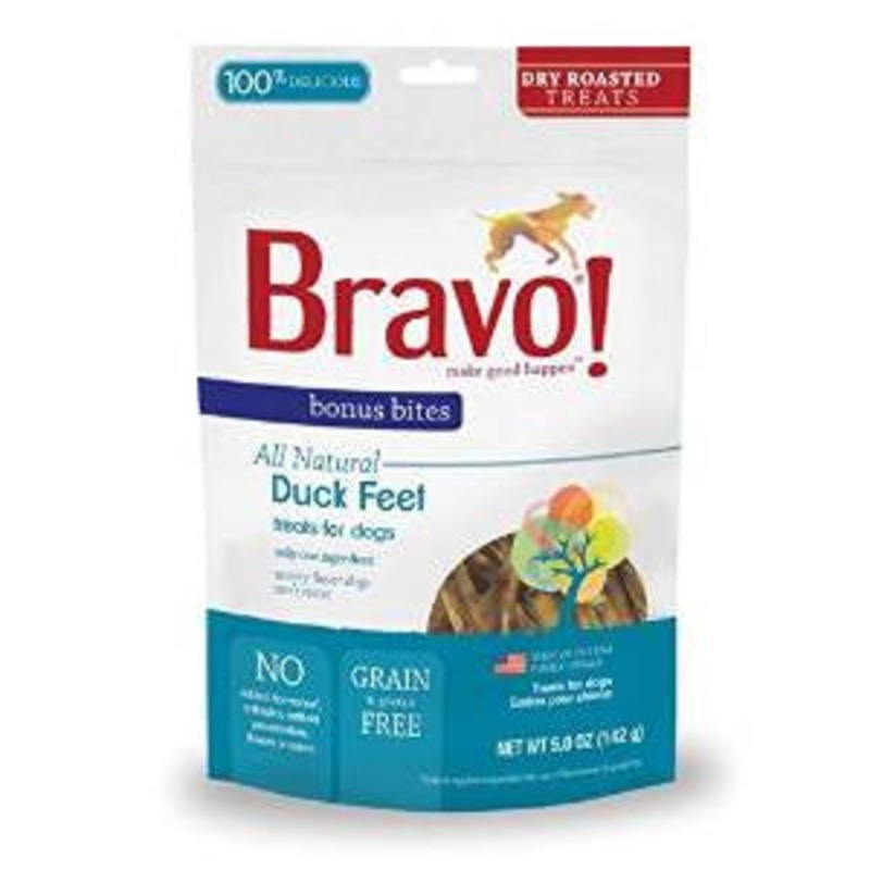 Bravo! Dry Roasted Duck Feet - 5 oz. {L+1x} 294104