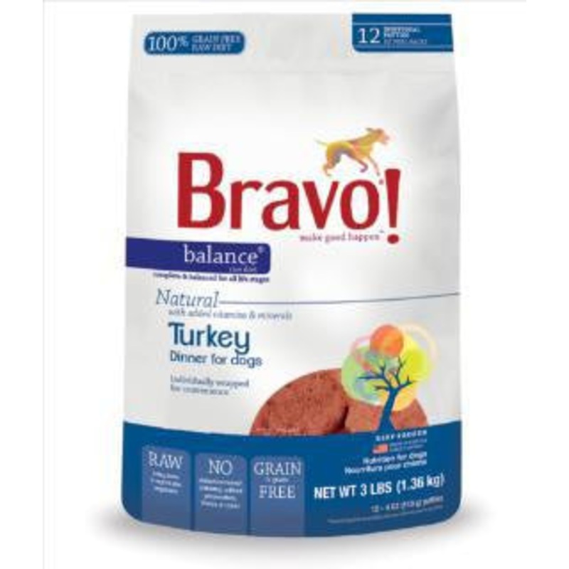 Bravo! Turkey Balance Burgers 3 lb SD-5
