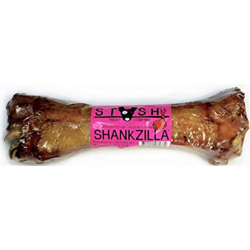 Diggin Your Dog Stash Treat Shankzilla Natural Dehydrated Beef Shank {L-x}