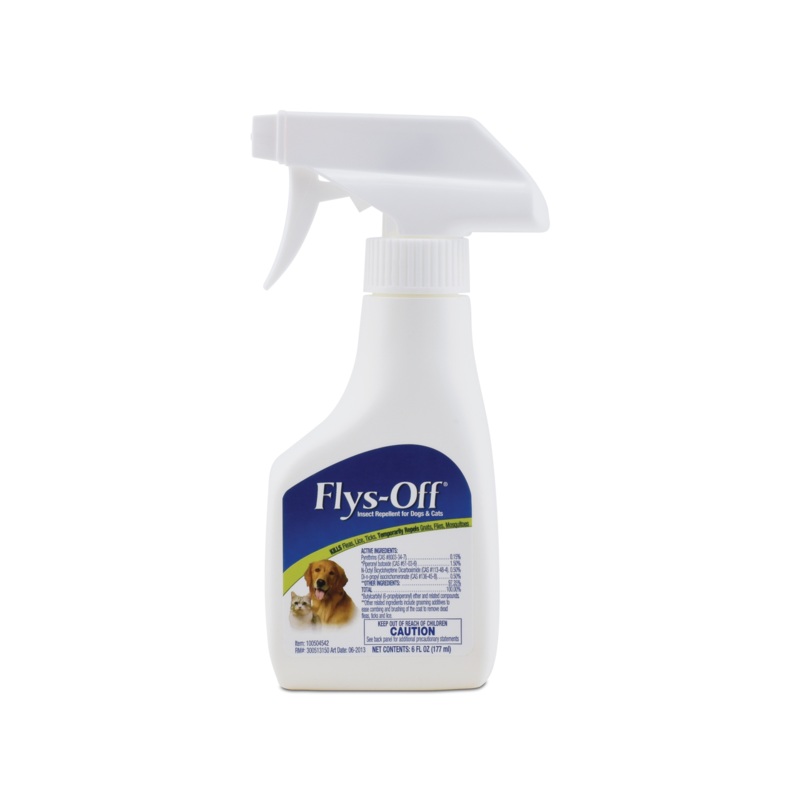 Farnam Flys-Off Insect Repellent for Dogs and Cats 6 Fluid Ounces (DD)