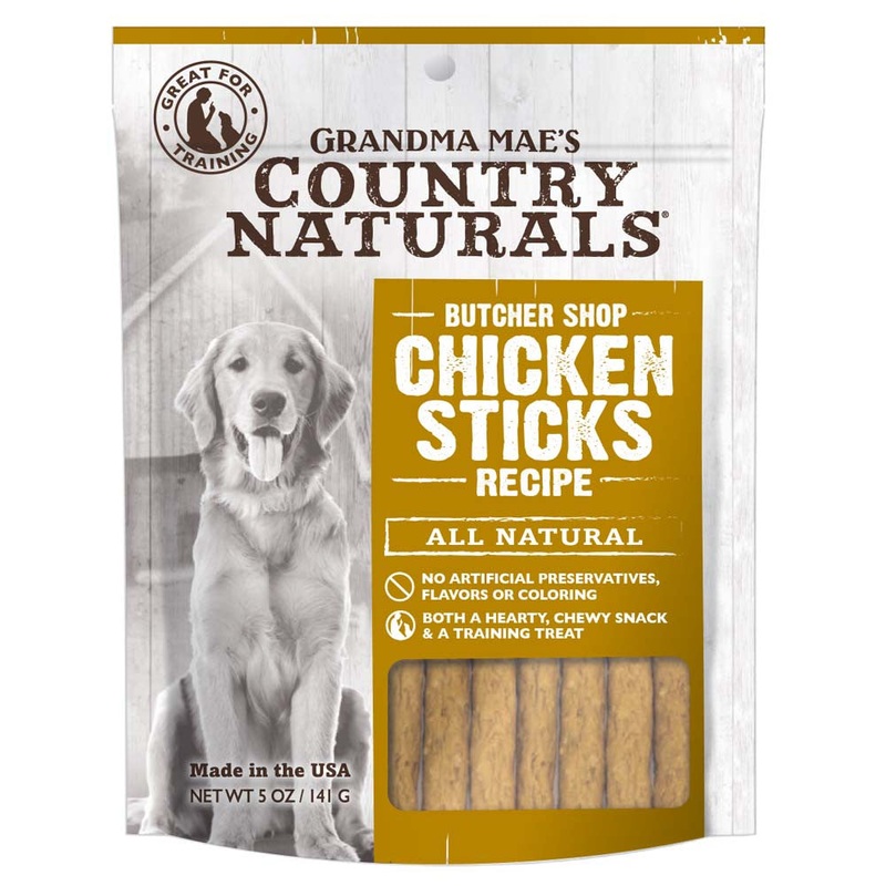 Grandma Mae's Country Naturals Grain Free Chicken Sticks Dog Treats 5 oz