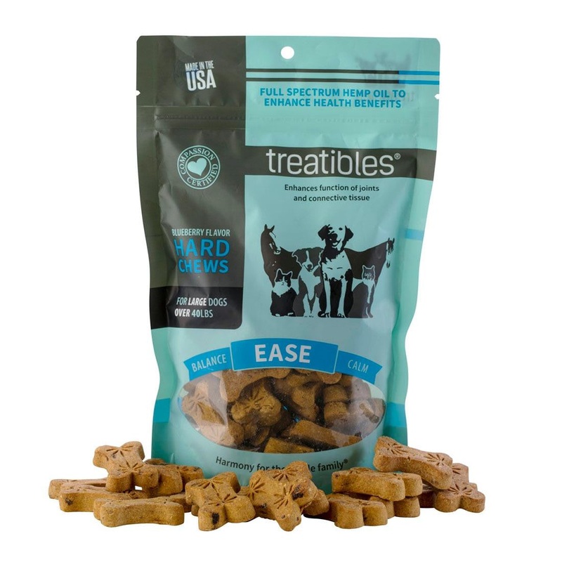 Treatibles Grain Free Large Blueberry Chew 45ct {L+1 } 591004