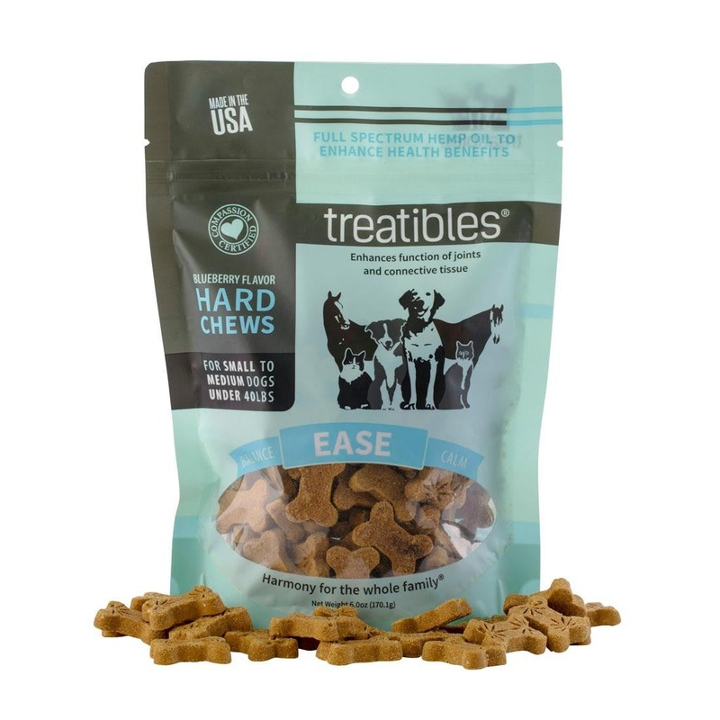 Treatibles Grain Free Small Blueberry Chew 75ct {L+1 } 591001