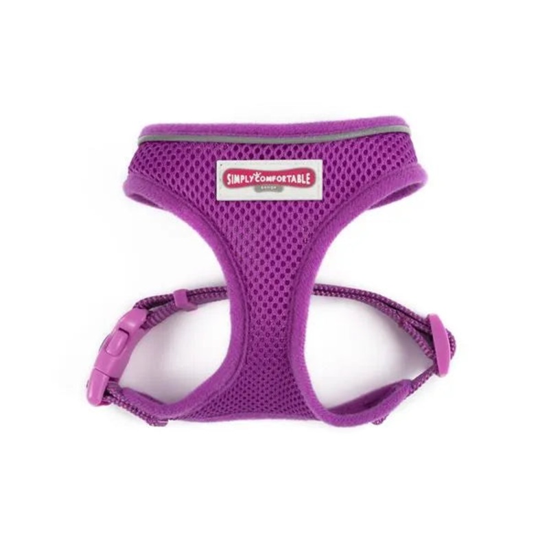 Viva Nylon Comfort Mesh Harness Purple Extra Small 28-40cm