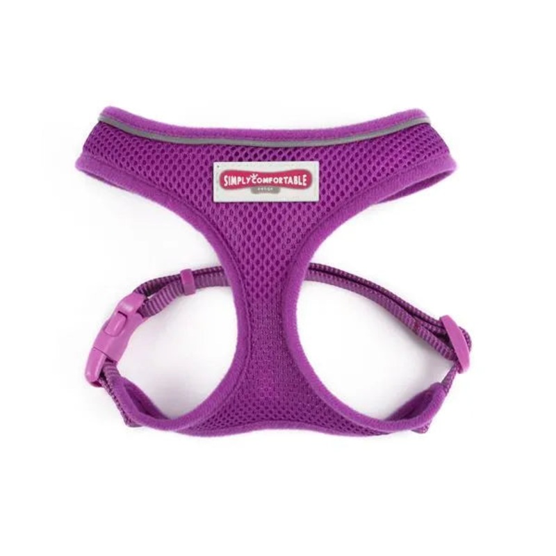 Viva Nylon Comfort Mesh Harness Purple Small 34-45cm