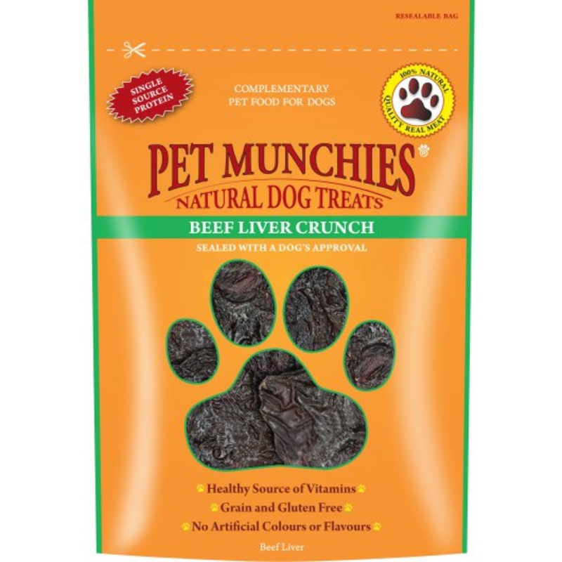 Pet Munchies Beef Liver Crunch 90g
