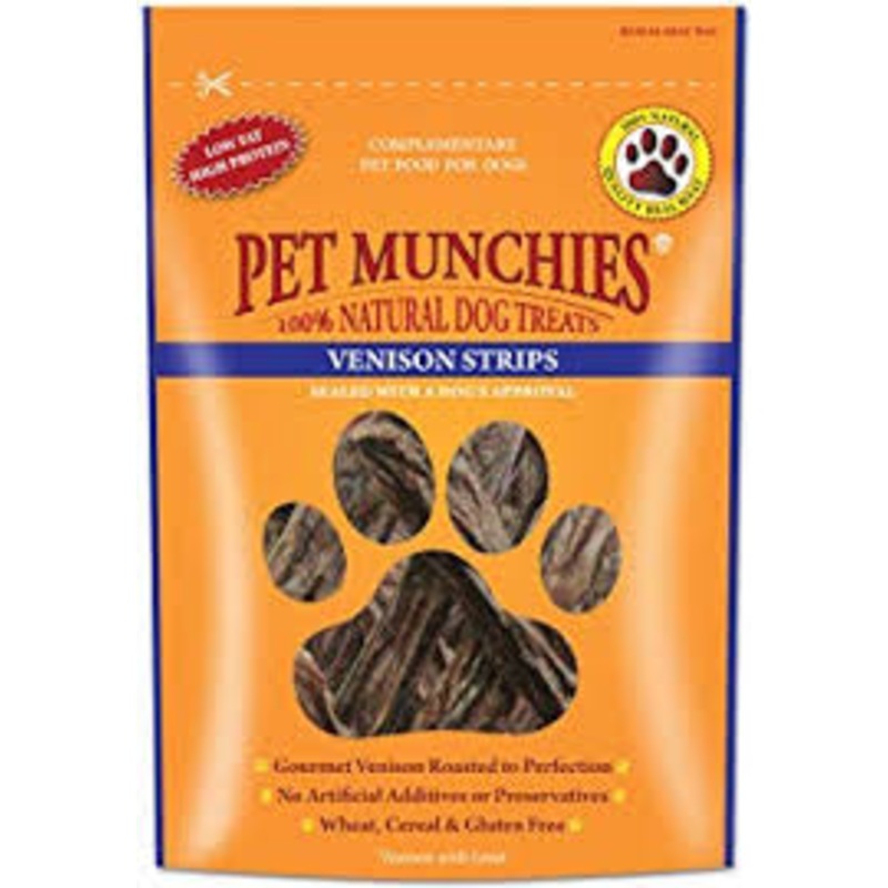 Pet Munchies Venison Strips 75g
