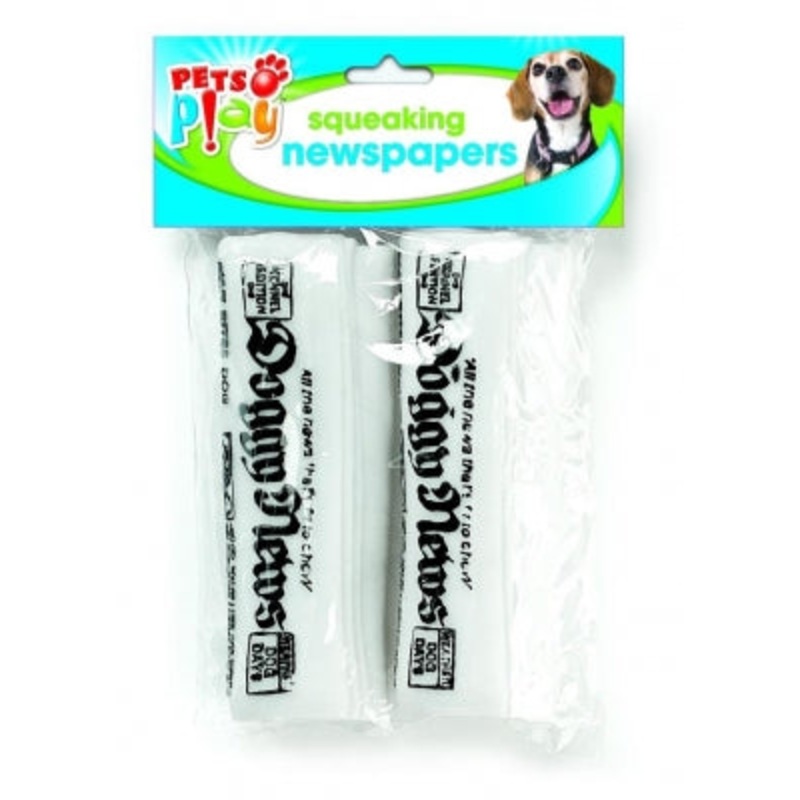 SQUEAKING PET TOYS 2PK - 3 ASST