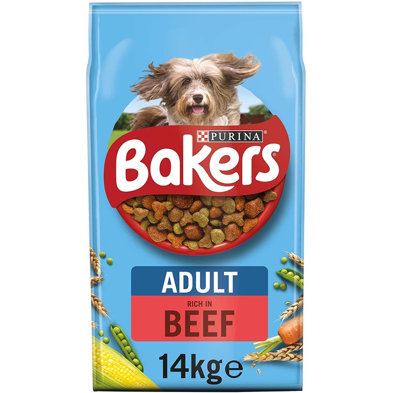 Bakers Complete Adult Beef & Vegetables 14kg