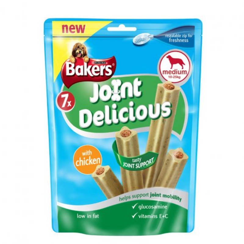 Bakers Joint Delicious Chicken  x 7 sticks - Medium Dog
