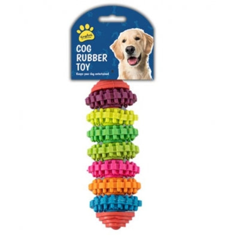 Cog Rubber Dog Toy
