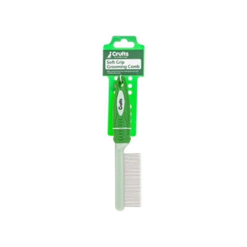 Crufts Soft Grip Grooming & Flea Comb
