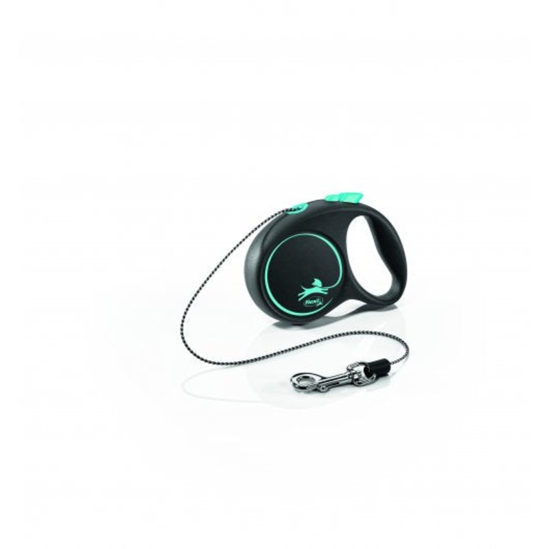 Flexi Black & Blue Design Cord Lead -3m 1-8kg ( 10ft 1-18lbs)