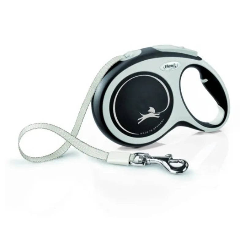 Flexi New Comfort Tape L Black 8m 1-50kg