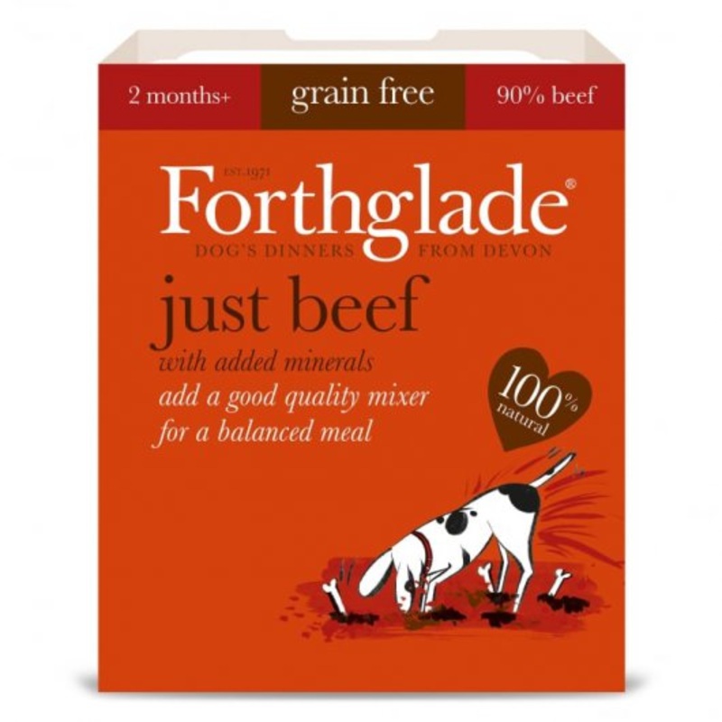 Forthglade Just Dog Gf Beef 395g