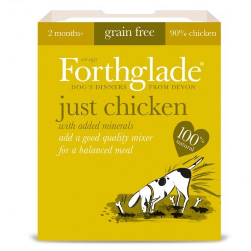 Forthglade Just Dog Gf Chicken 395g