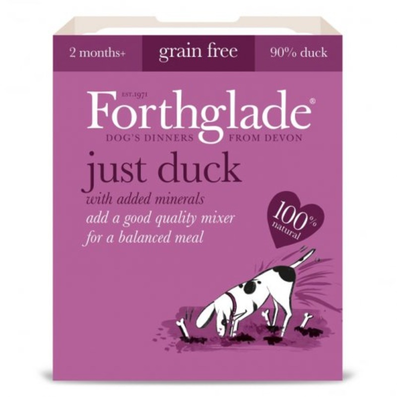 Forthglade Just Dog Gf Duck 395g