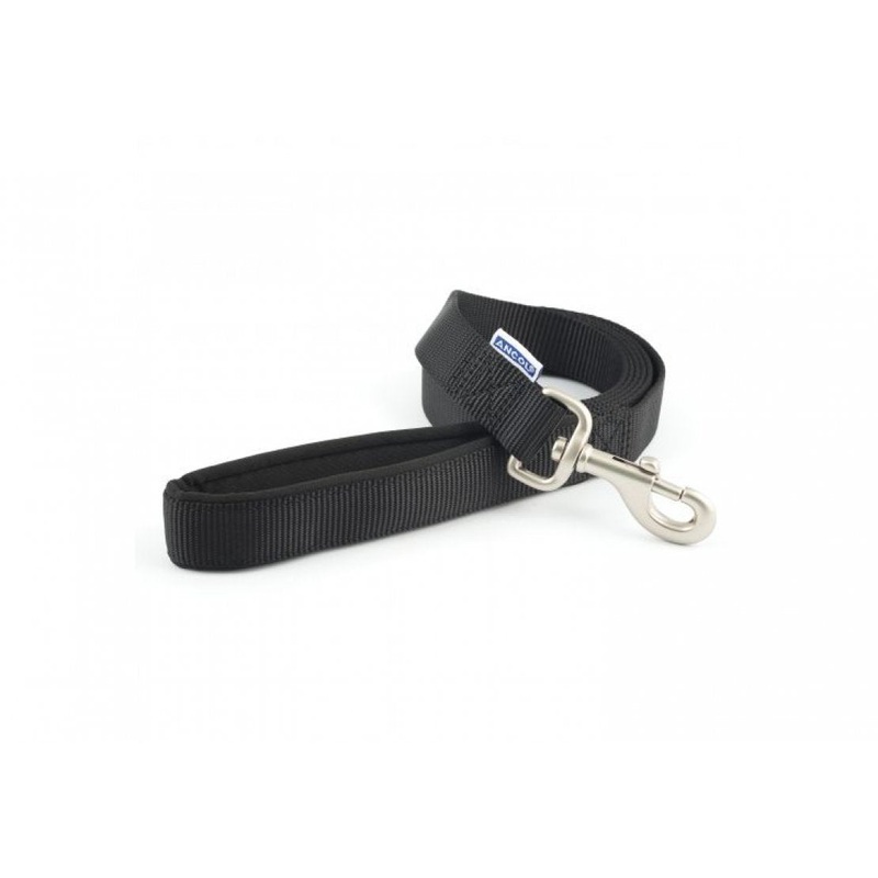 Heritage Nylon Padded Lead Black 12mm X1m