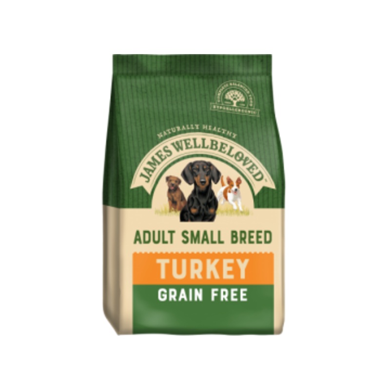 Jwb Adult Small Breed Turkey & Veg Grain Free Kibble 7.5kg