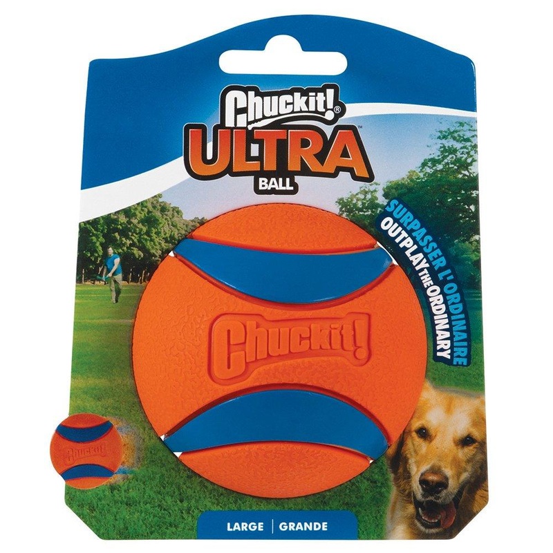 CHUCKIT! Ultra Ball For Dogs Large 8cm (1 Pack)