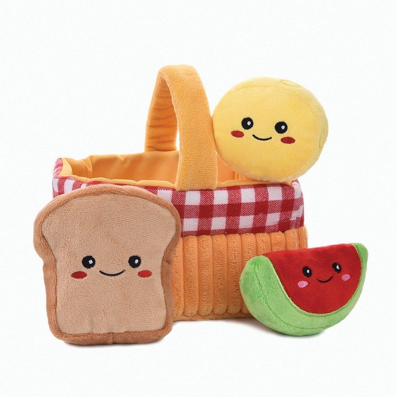 HUGSMART Puzzle Hunter Dog Toy Picnic Time Picnic Basket