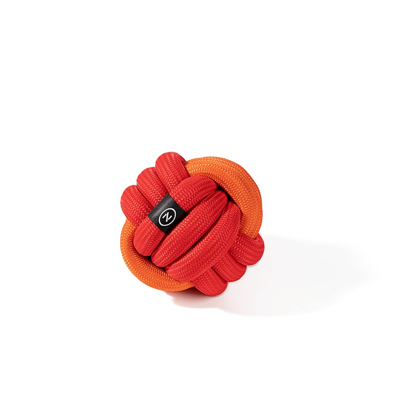 PAWZCITY Interactive Rope Ball - Flamingo
