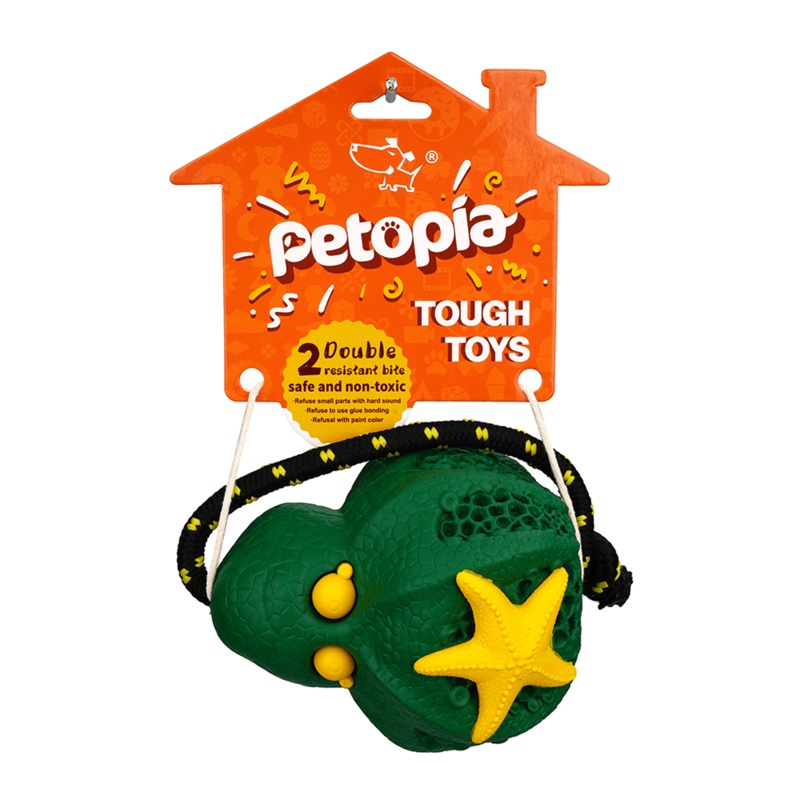 PETOPIA Ultra Tough Dog Chewing Toy - Reef Octopus (Assorted Colour)