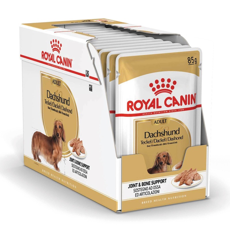 ROYAL CANIN Wet Dog Food Adult Dachshund 12X85G