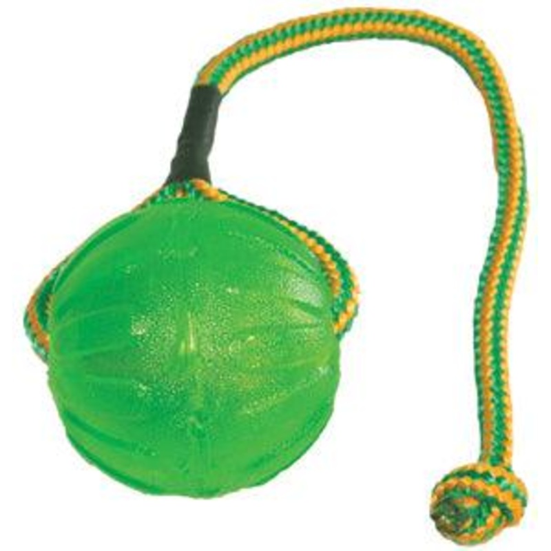 STARMARK Swing & Fling Chew Ball Dog Toy - Medium Large