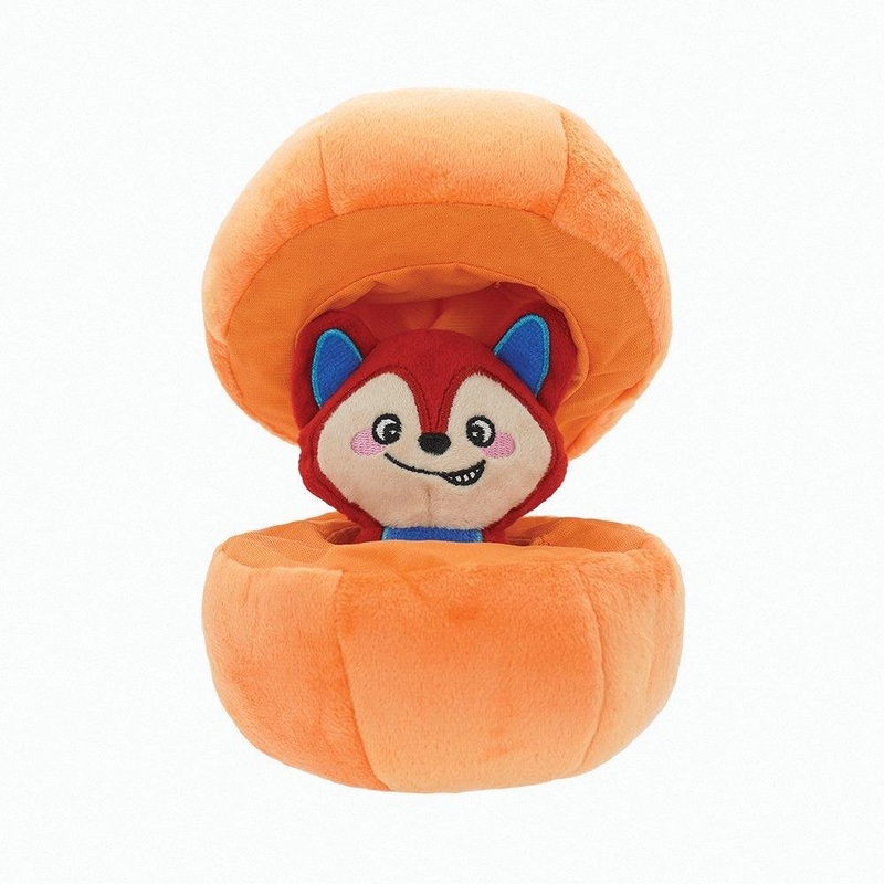 HUGSMART Puzzle Hunter Dog Toy Fruity Critterz Pumpkin