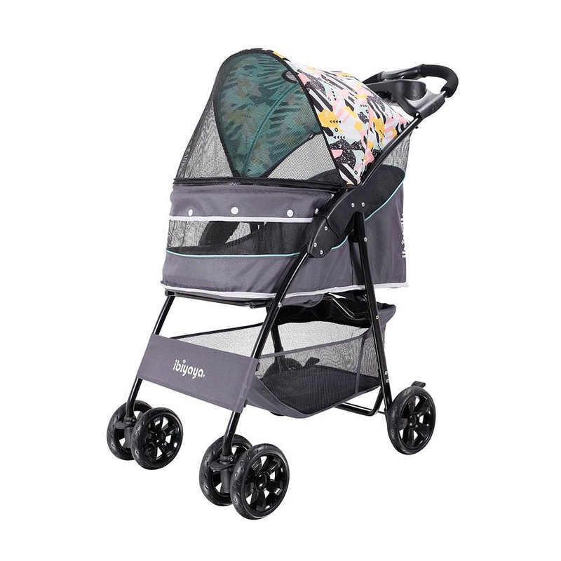 IBIYAYA Cloud 9 Pet Stroller for Cats & Dogs up to 20kg - Mint Green
