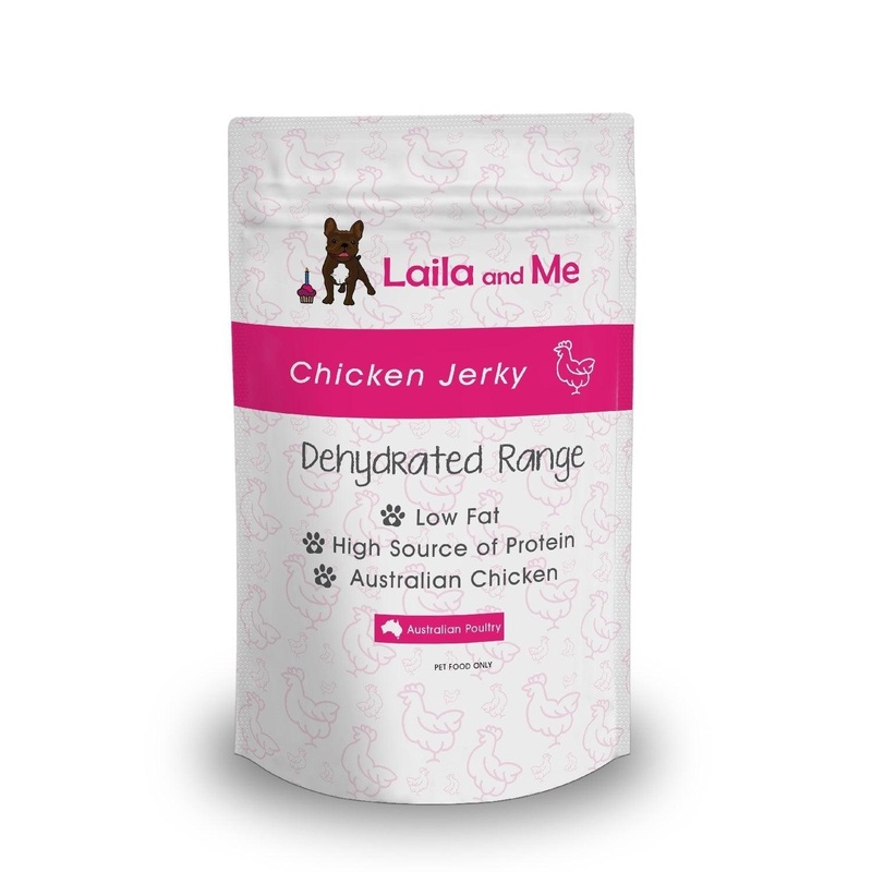 LAILA & ME Air Dried Australian Chicken Breast Jerky for Cats & Dogs 200G