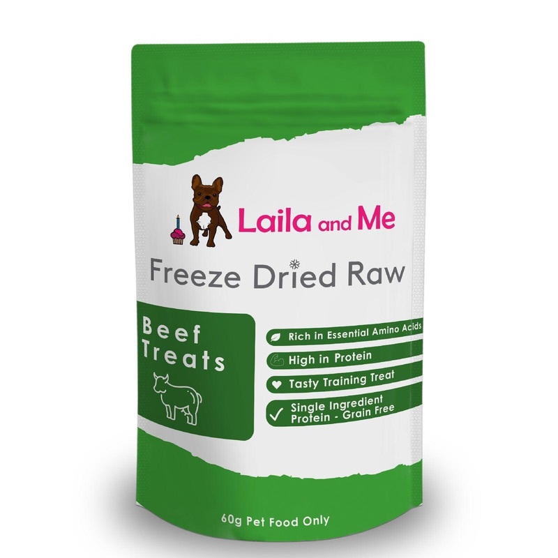 LAILA & ME Freeze Dried Raw Australian Beef Cat & Dog Treats 140G
