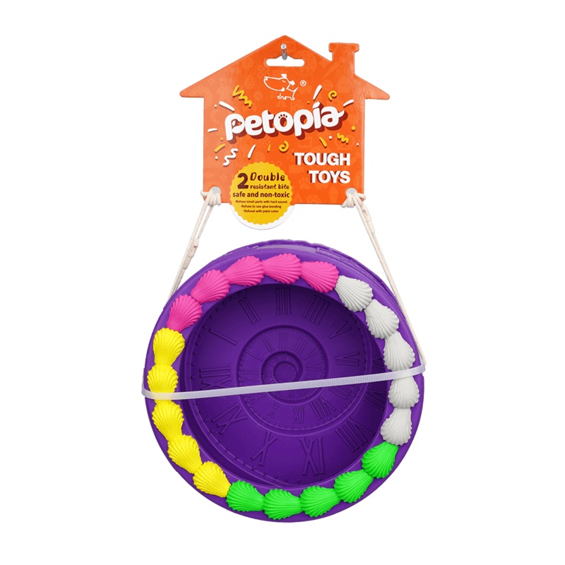 PETOPIA Ultra Tough Dog Chewing Toy - Birthday Cake (Assorted Colour)
