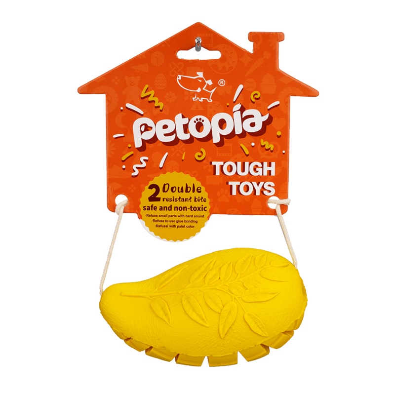 PETOPIA Ultra Tough Dog Chewing Toy - Mango Magic