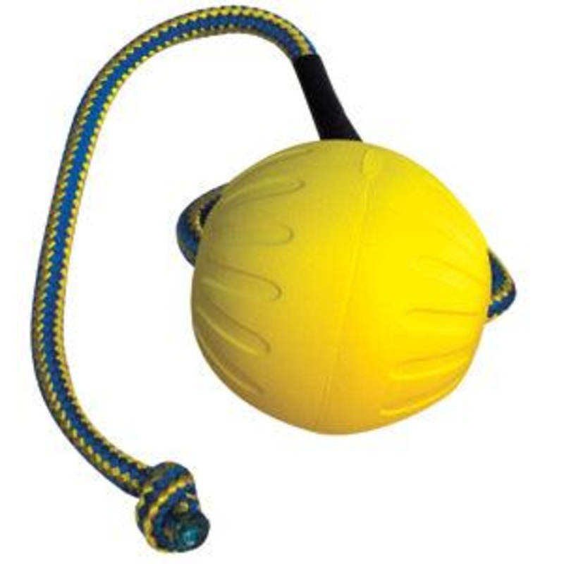 STARMARK Swing & Fling Durafoam Fetch Ball Dog Toy - Large (Assorted Color)